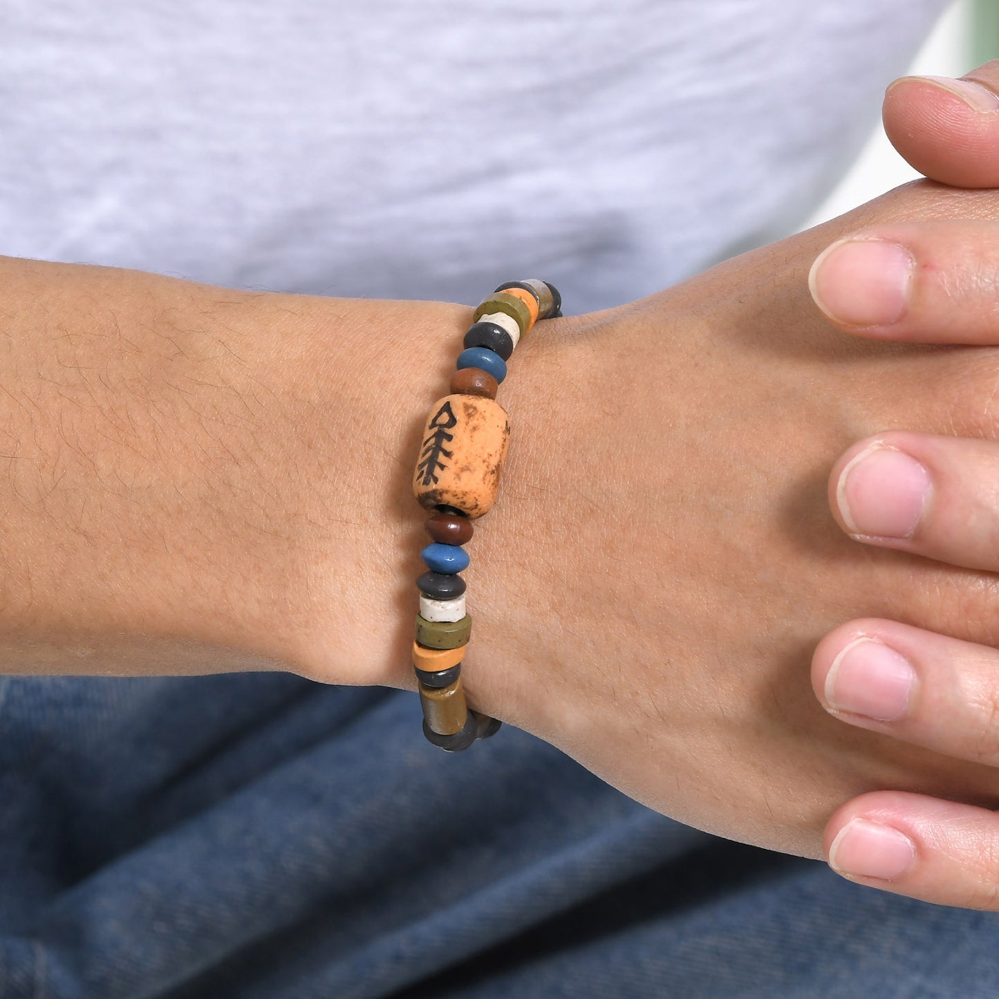 Trendy Series Hemp Rope Bracelet Woven Retro Couple Jewelry