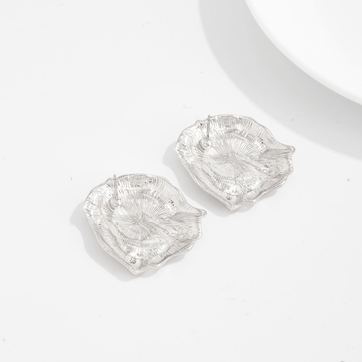 Planderful Geometric Stud Earrings For Women With Irregular Mirror Design Bold Statement Jewelry Vienna Verve