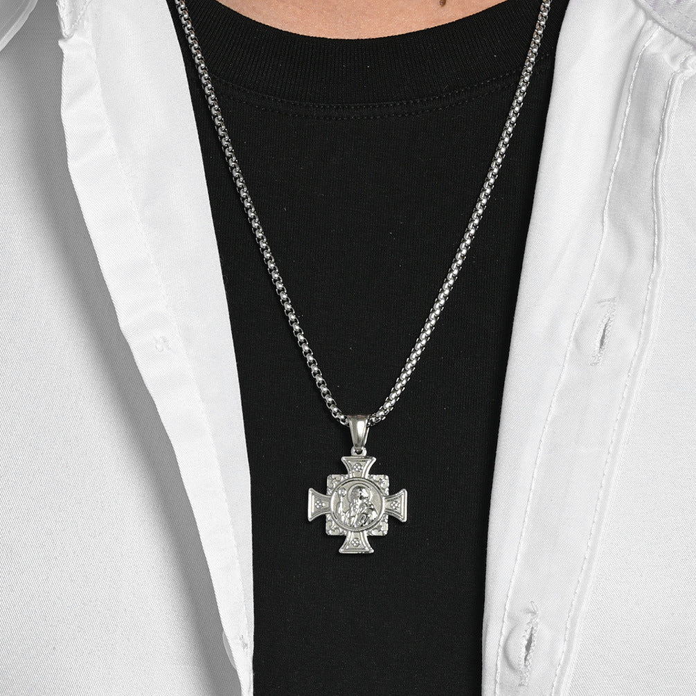 Stainless Steel Vintage Necklace