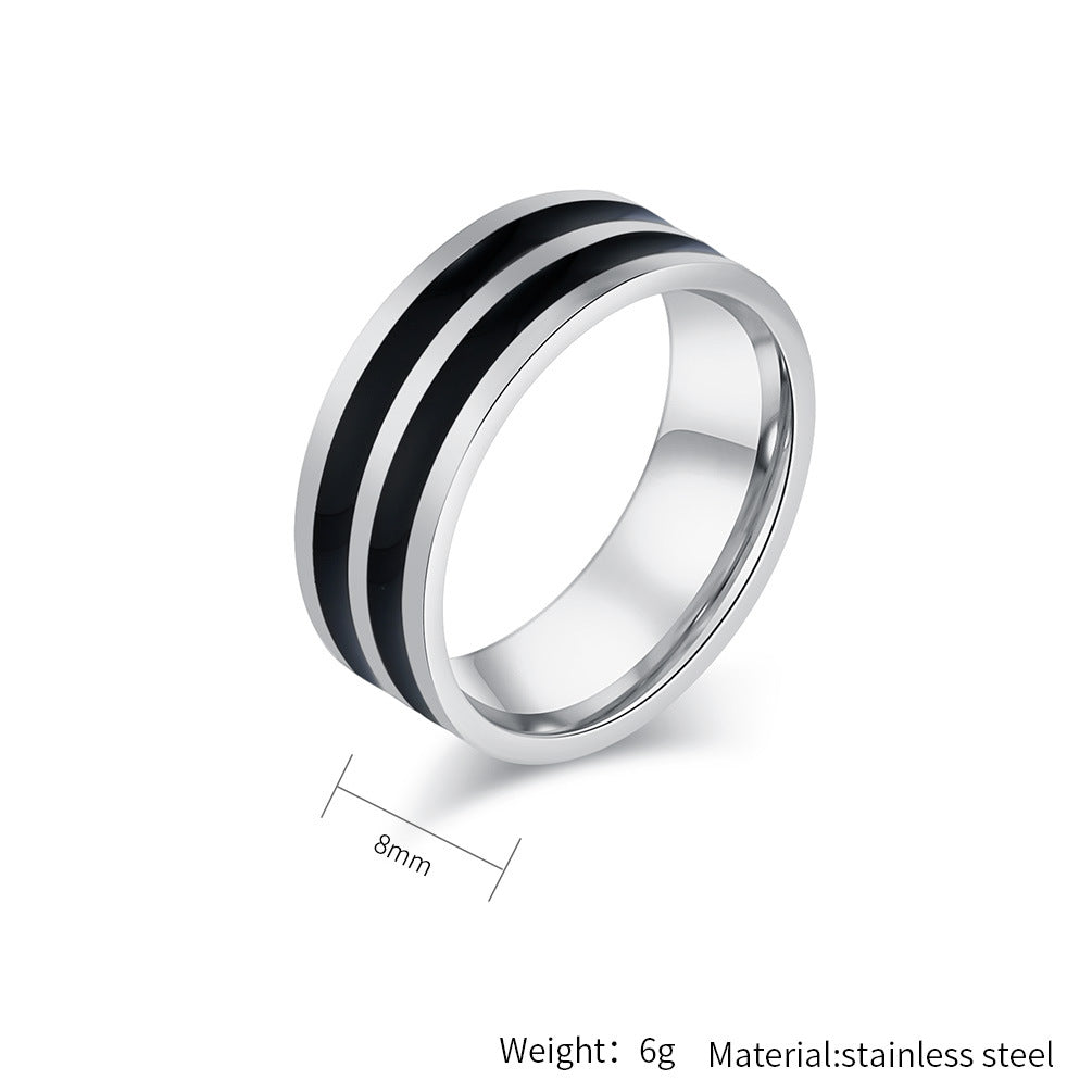 Steel Ring Elegant Unisex Everyday Genie Inspired Jewelry For Men And Women Planderful