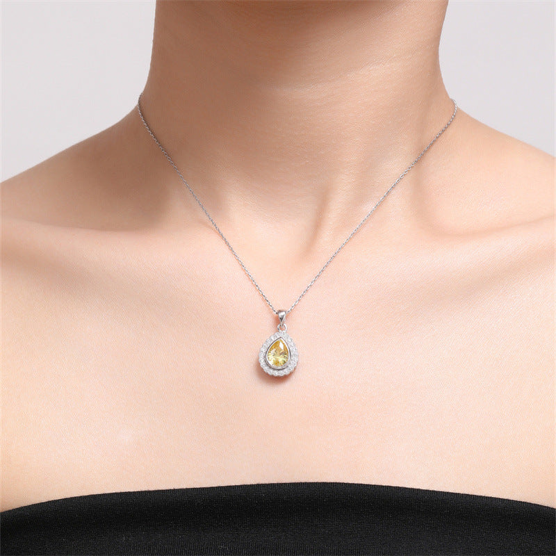 Vintage 925 Sterling Silver Pendant Necklace