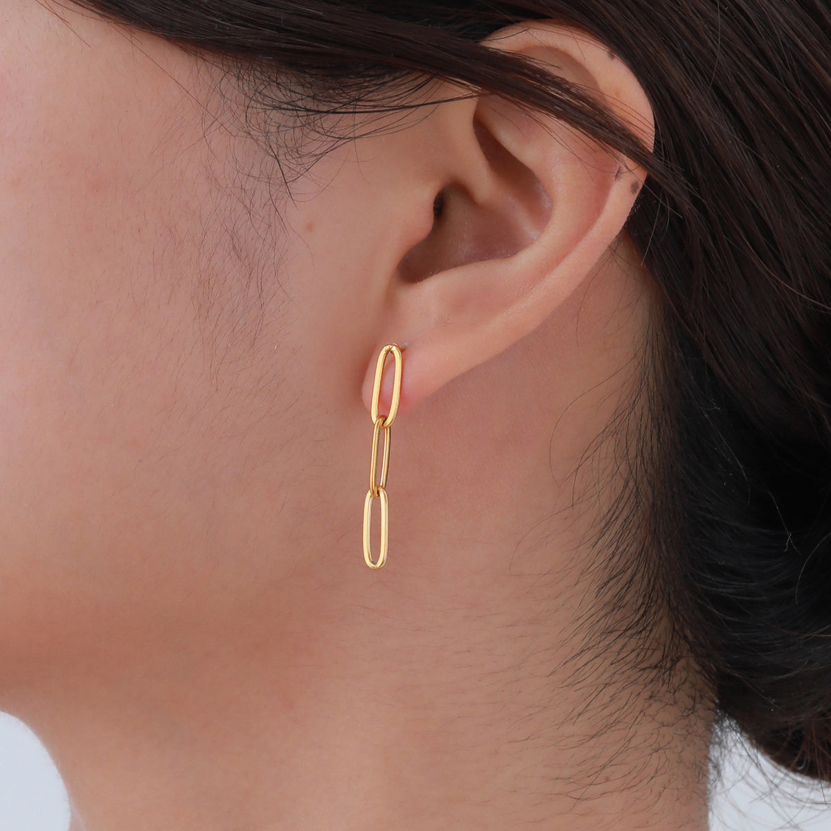 Stainless Steel Cross Earrings