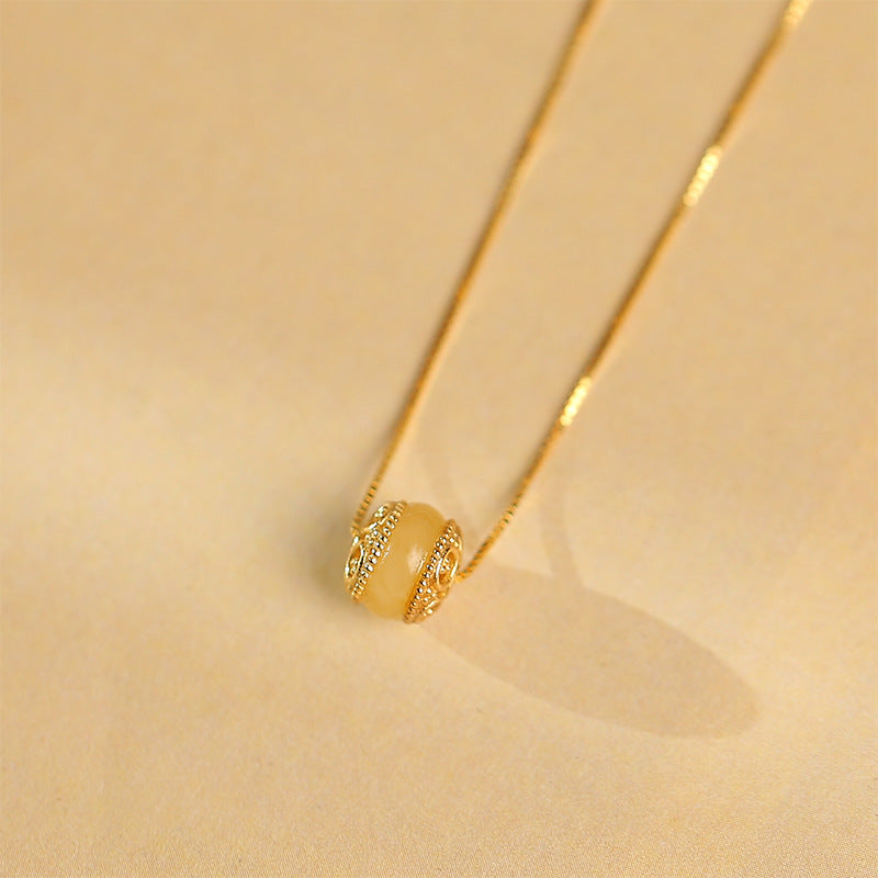 Fortune's Favor S925 Sterling Silver Bee Pendant Necklace