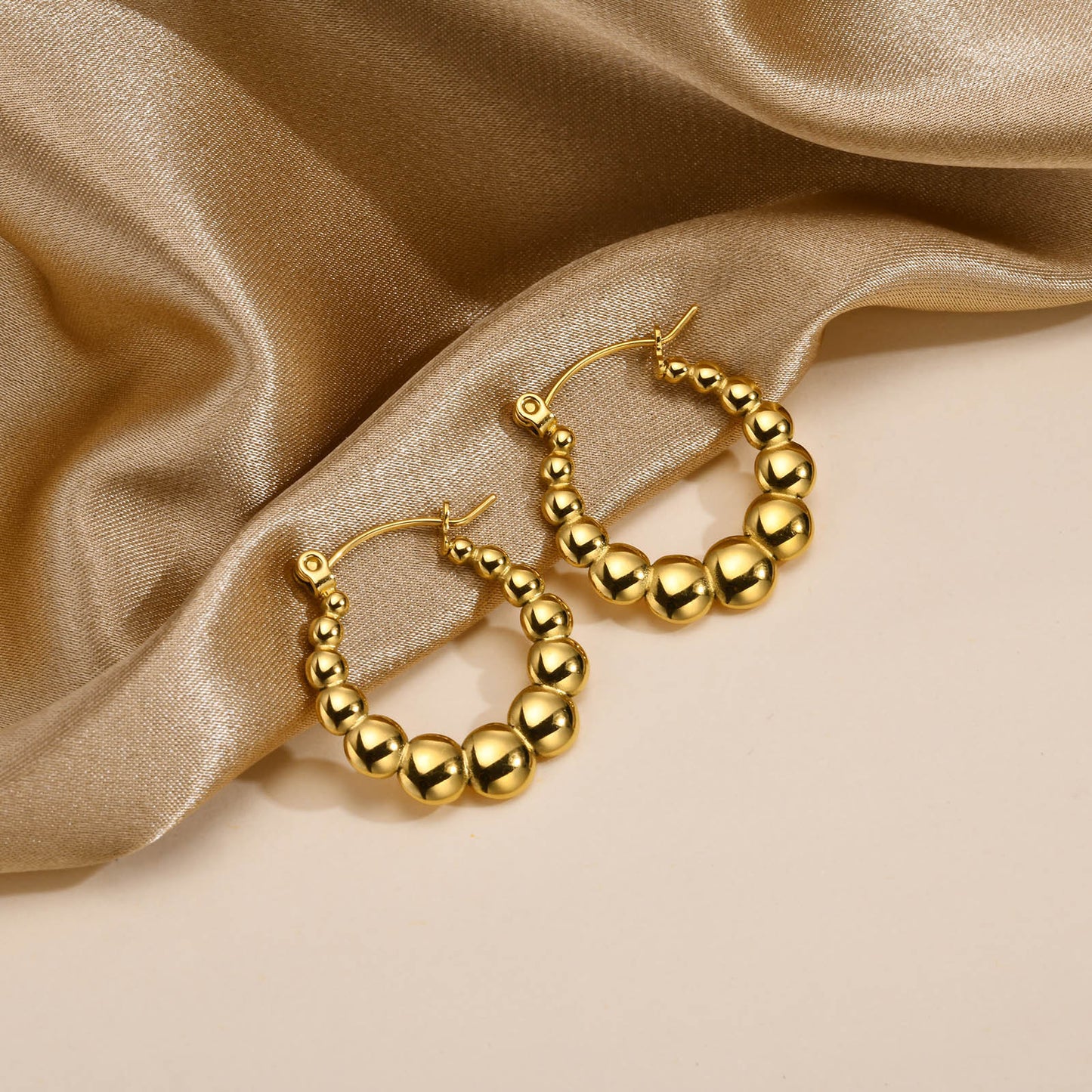 Cross-Border European And American Jewelry Stainless Steel Earrings