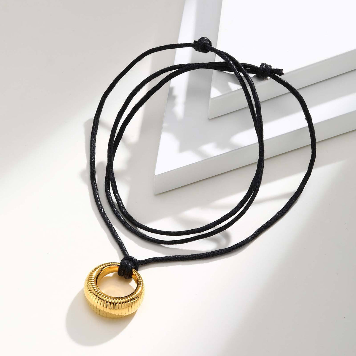 Stainless Steel Black Necklace