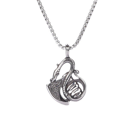 Foreign Trade Stainless Steel Punk Pendant for Men