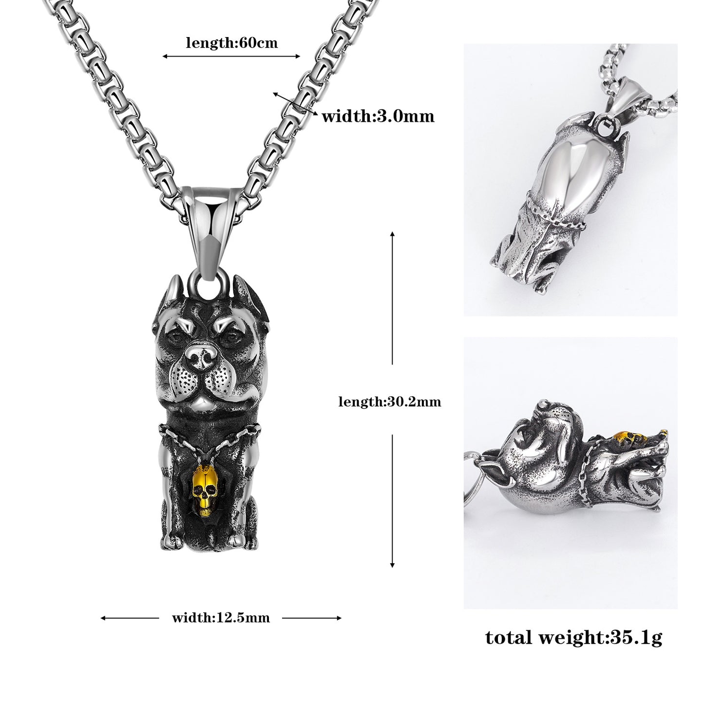 Steel Necklace – Statement Hip Hop