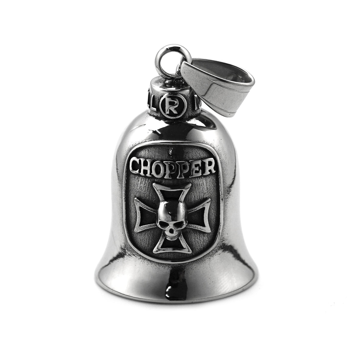 Punk Skull Cross Pendant Necklace