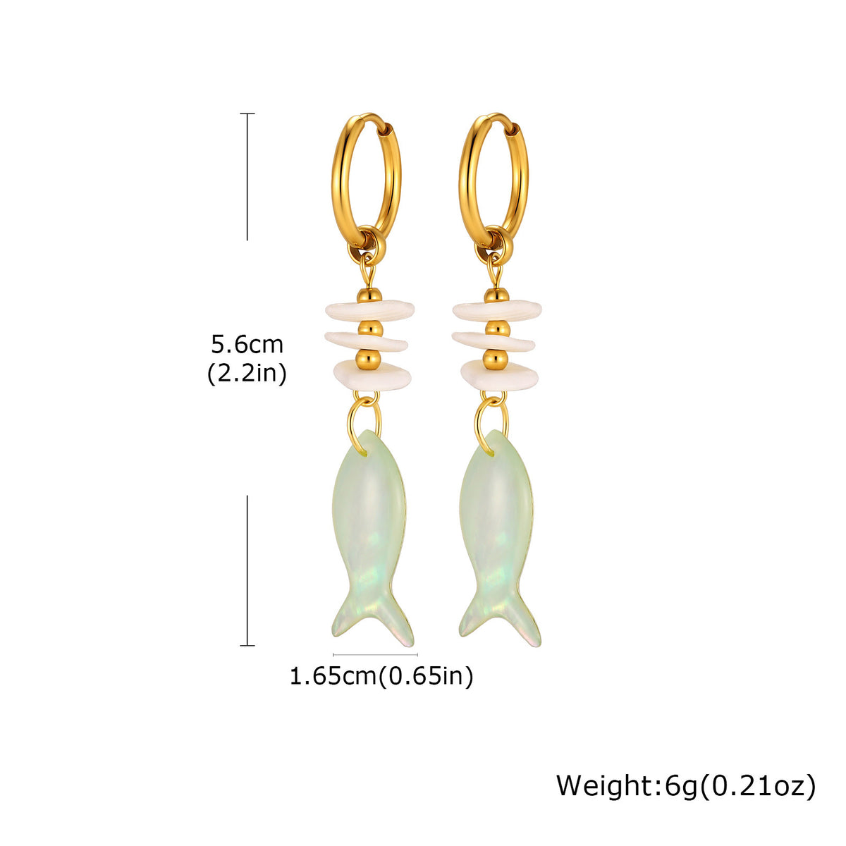 Modern Stainless Steel Earrings
