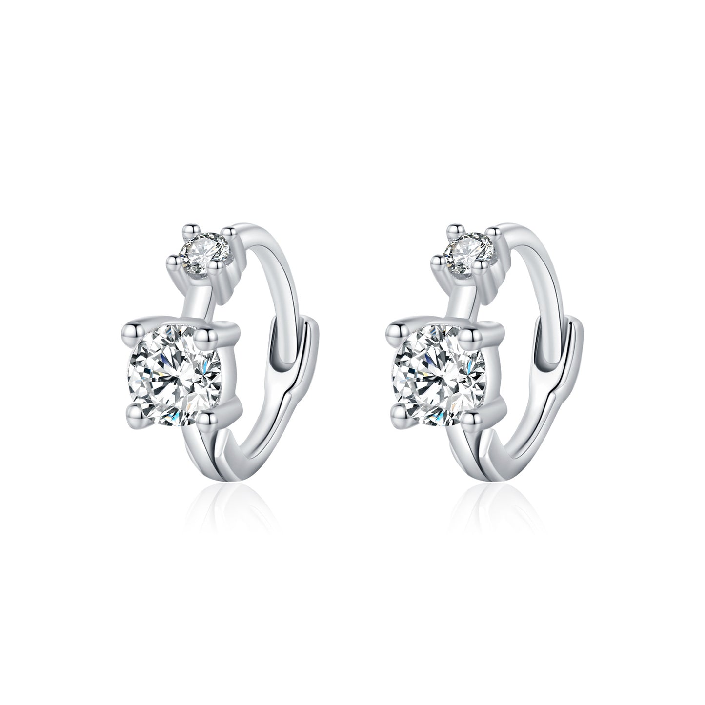 Planderful Everyday Genie Earrings – Elegant Zircon Design