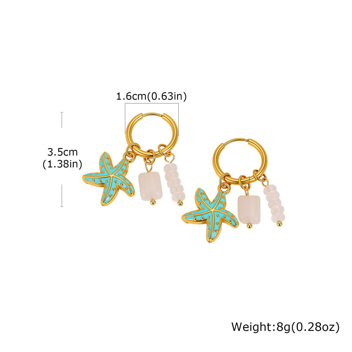 Modern Stainless Steel Earrings — Multiple Styles