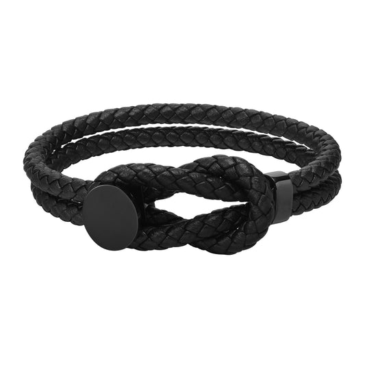 Black Stainless Steel Bracelet