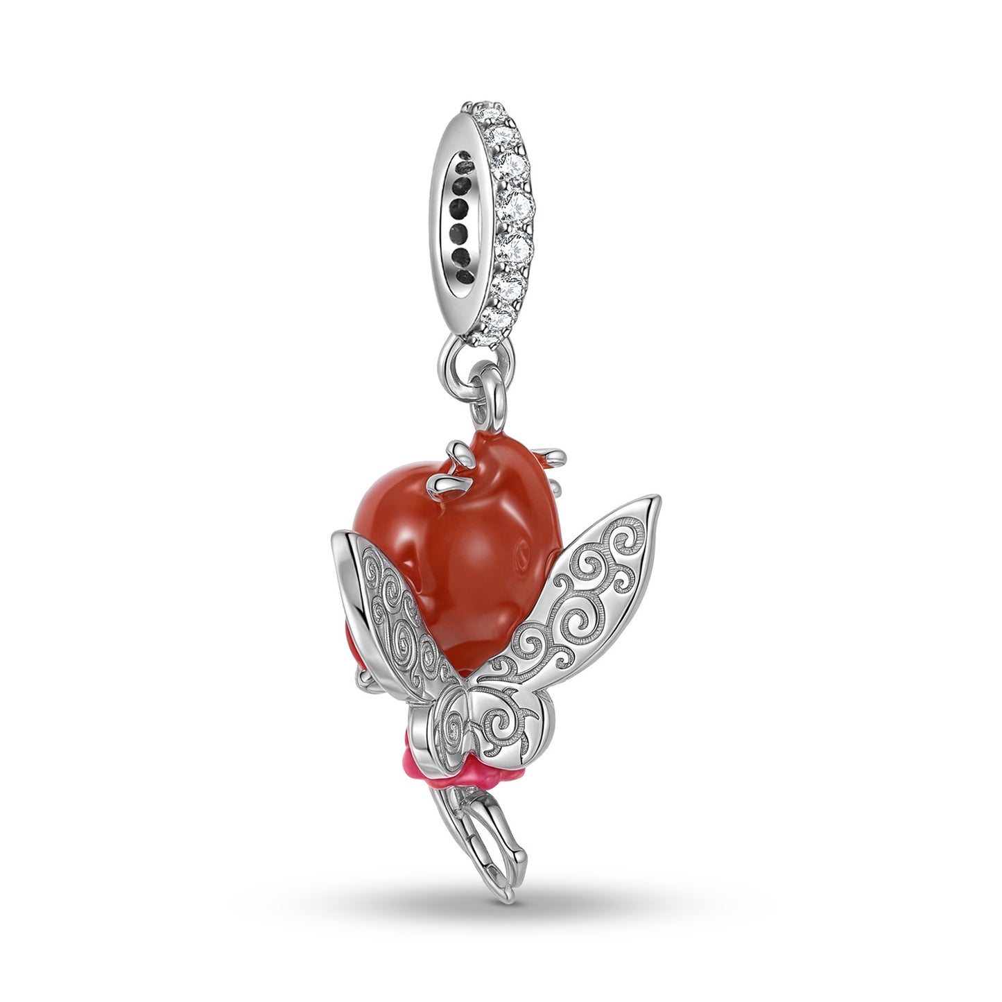 Planderful Jewelry Sterling Silver Fairy Pendant
