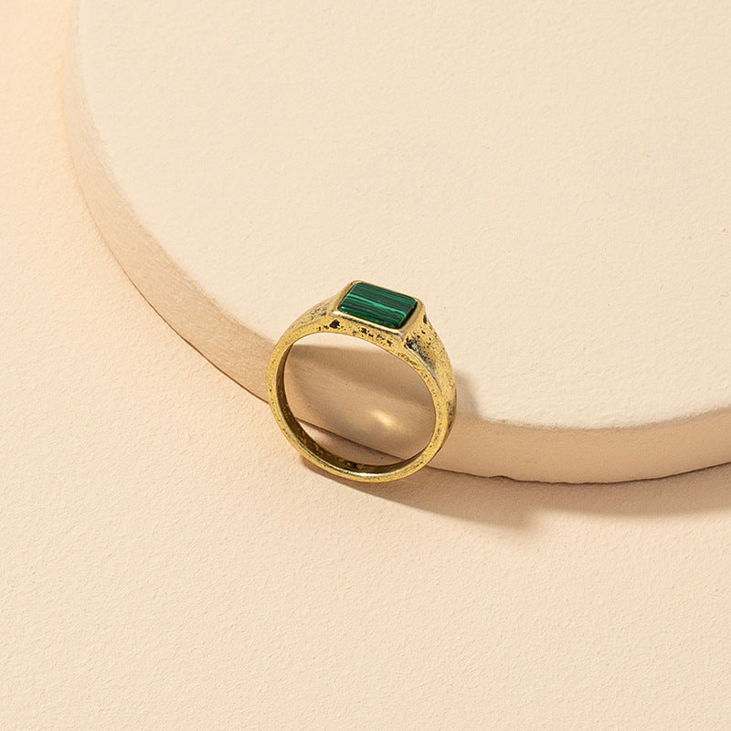 Turquoise Retro Ring - Vienna Verve Collection