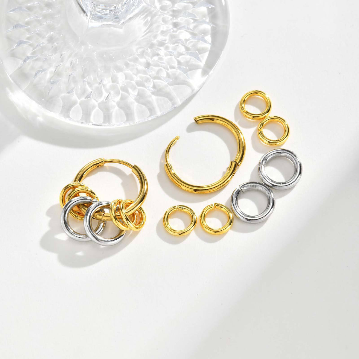 Modern Stainless Steel Earrings