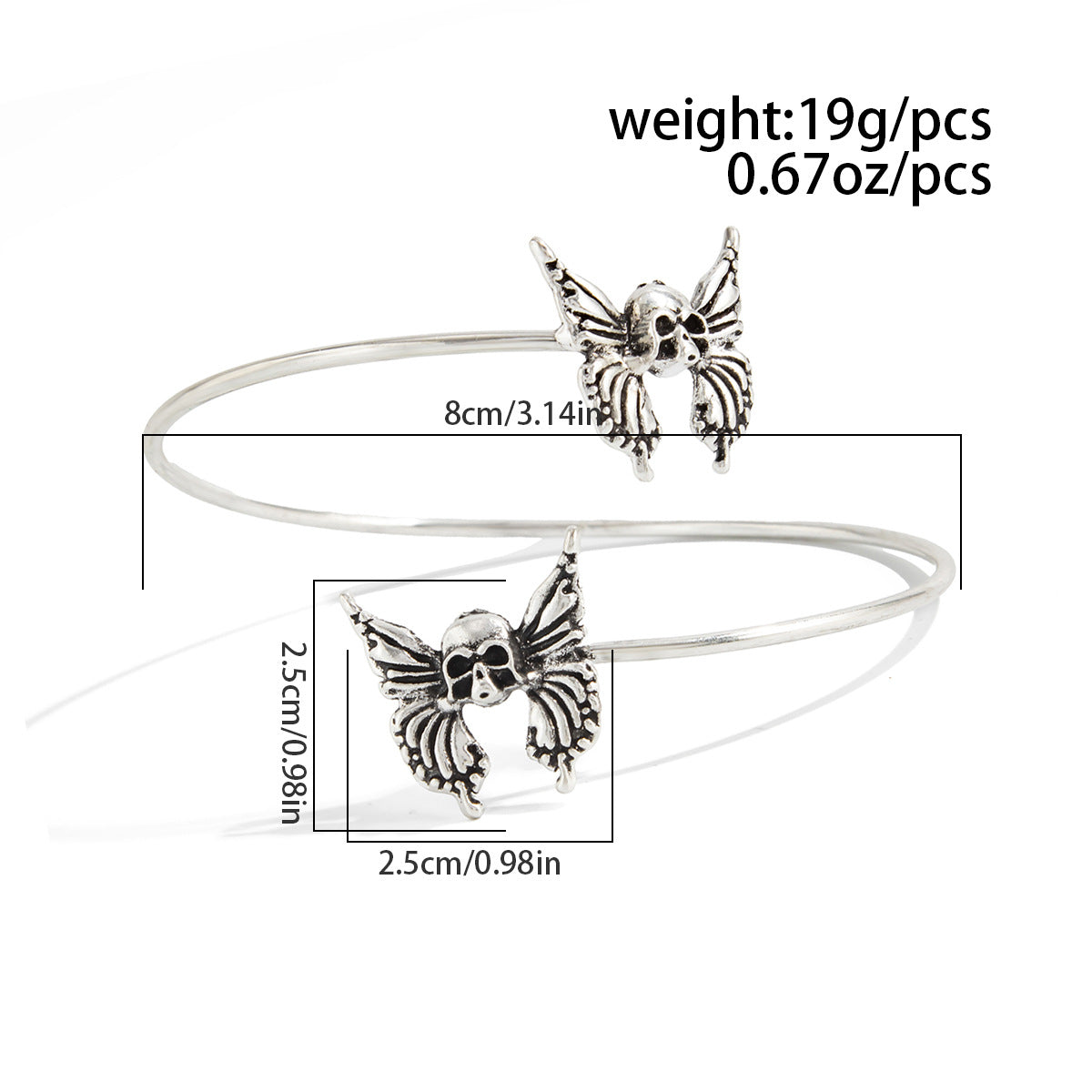 Gothic Spider Web Cross Open Arm Bracelet Bold Statement Planderful Vienna Verve For Halloween Lovers