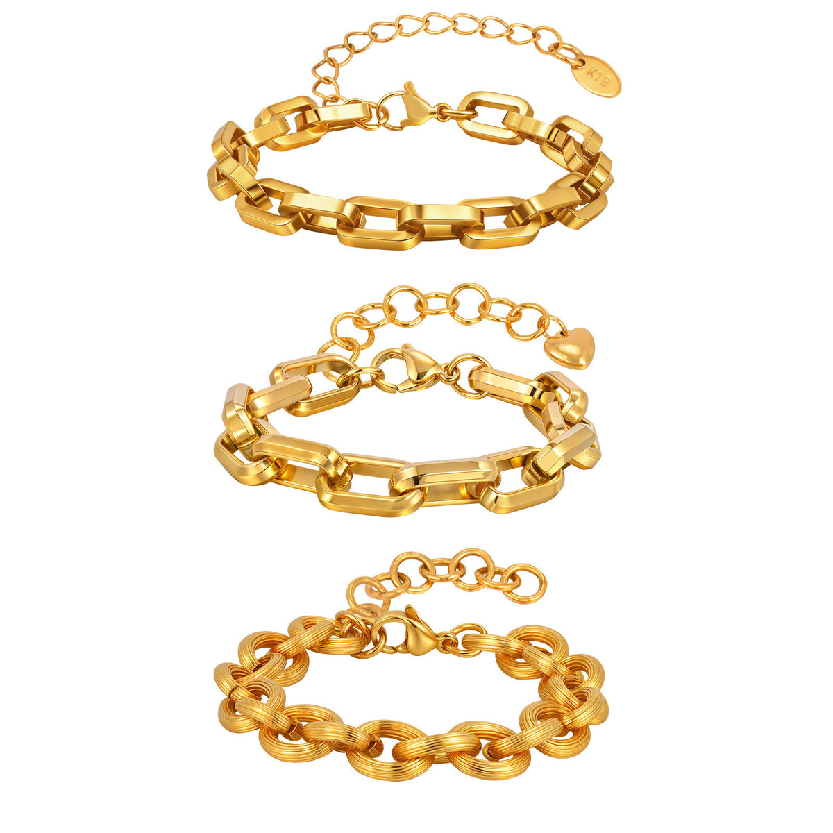 Cross Stainless Steel Bracelet Unisex