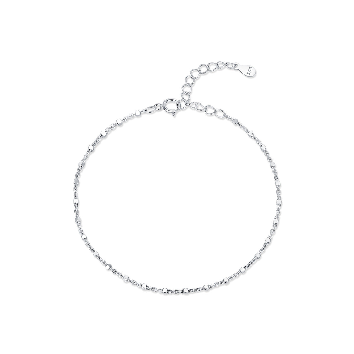 925 Sterling Silver Doudou Bead Bracelet