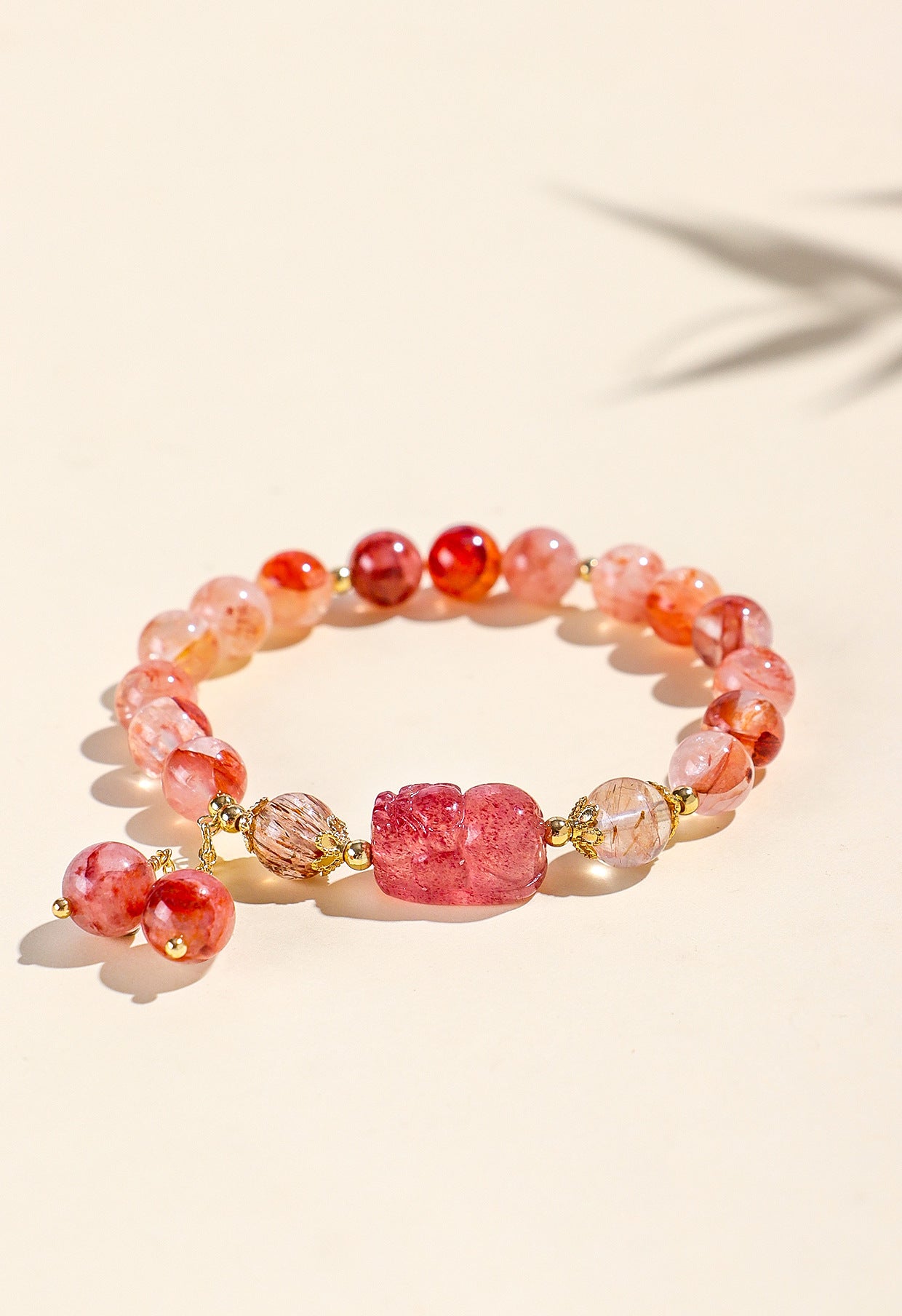 Planderful Fortune's Favor Citrine Pixiu Bracelet – Fresh and Sweet Design