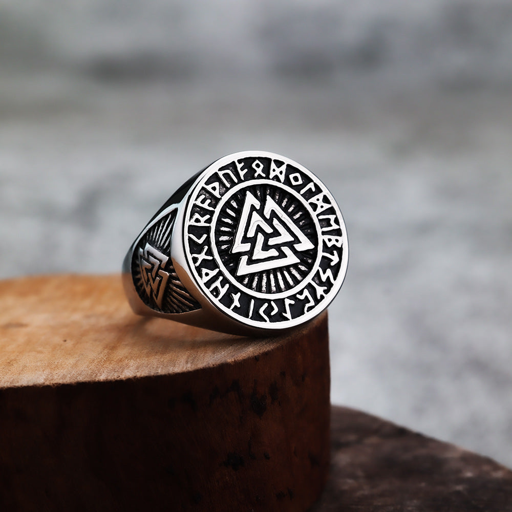 Cross-Border New Products Viking Ring Fashion Jewelry Wholesale