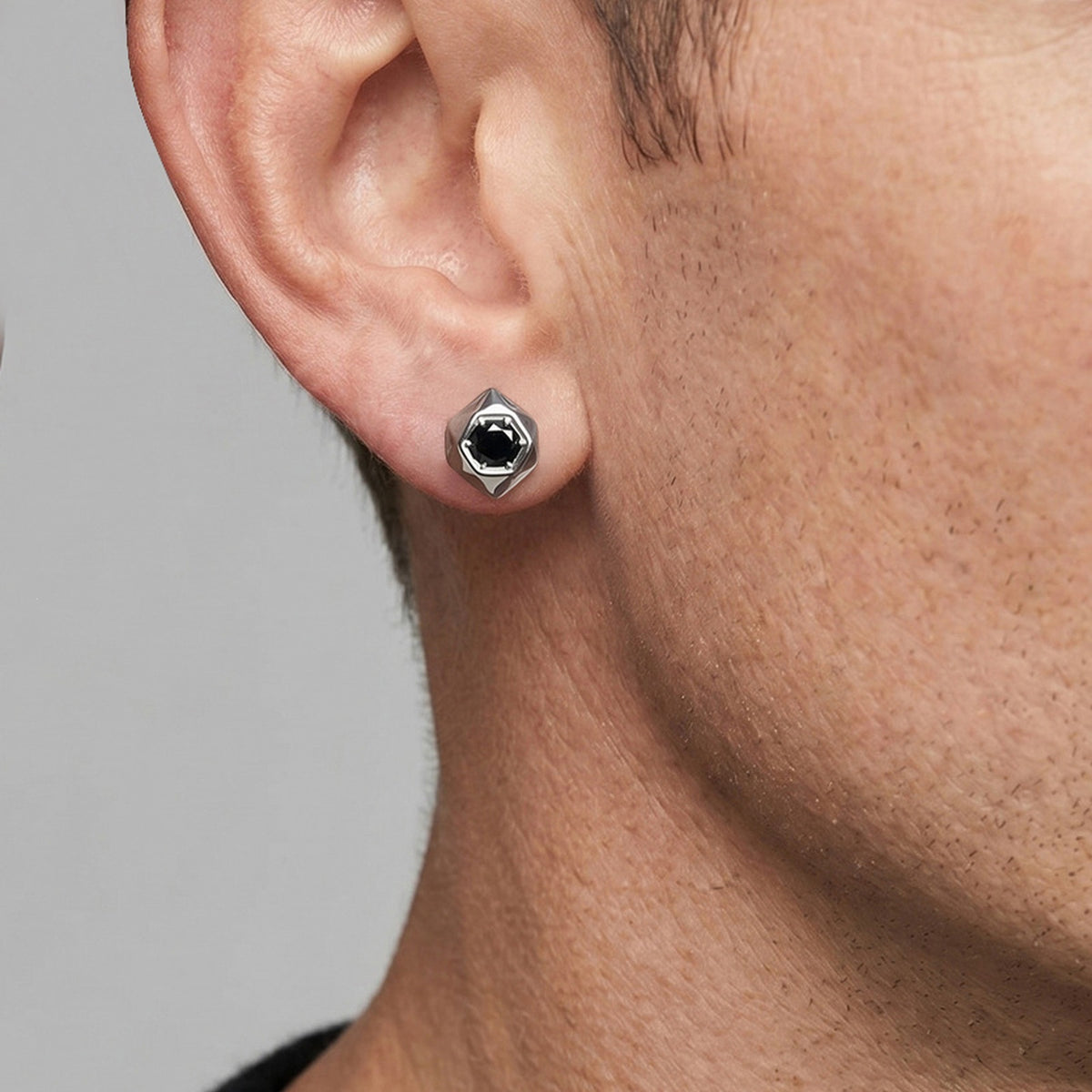 Black Zircon Jewelry — Single Earring, Bracelet or Necklace