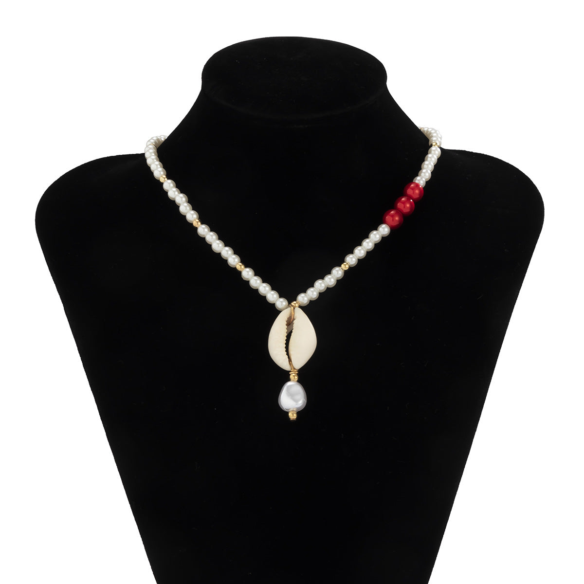 Beaded Shell Fringe Necklace Ethnic Boho Jewelry Statement Piece For Women By Planderful Vienna Verve