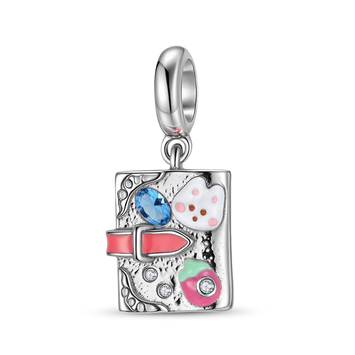 Planderful Jewelry Sterling Silver Zircon Pendant