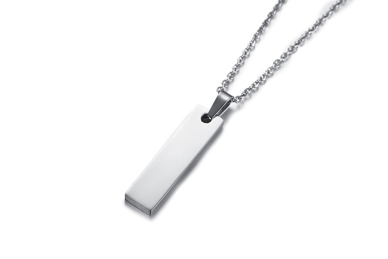 Fashion Jewelry Personalized Trinkets Titanium Steel Pendant