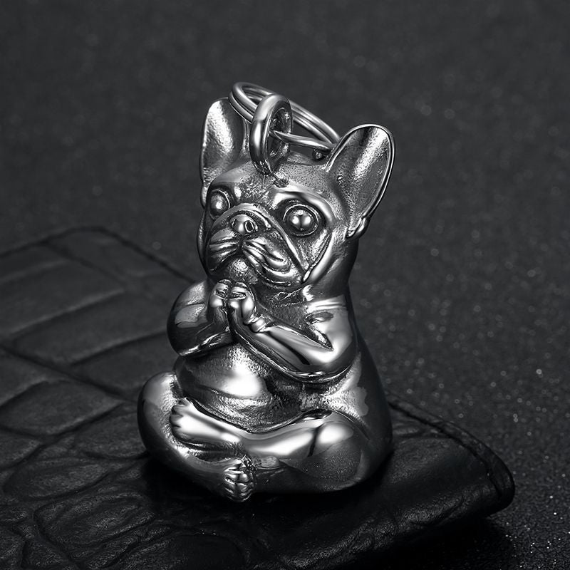 Punk Locomotive Stainless Steel Pendant Necklace