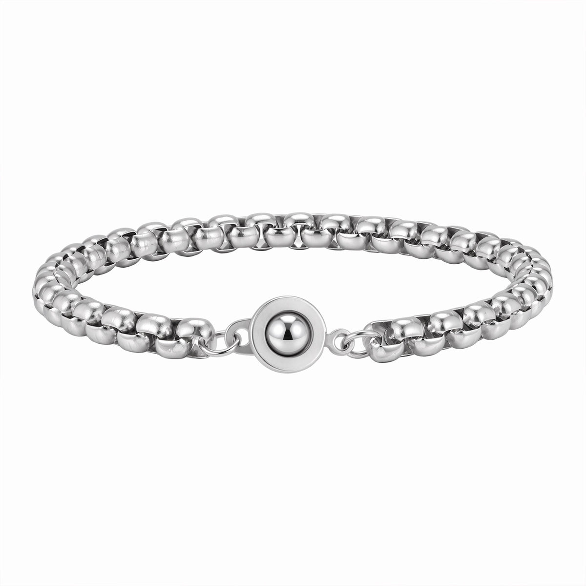 Pearl Stainless Steel Bracelet for Men