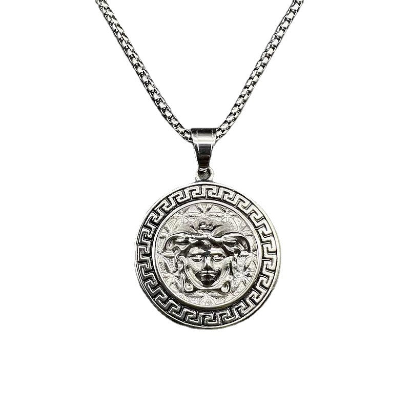 Steel Necklace – Statement Hip Hop Pendant