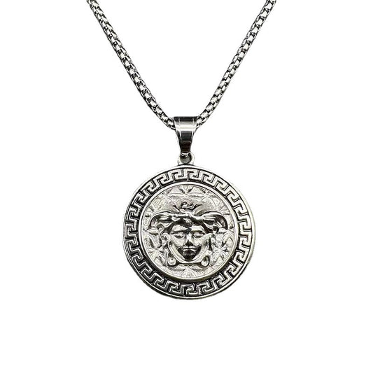 Steel Necklace – Statement Hip Hop Pendant