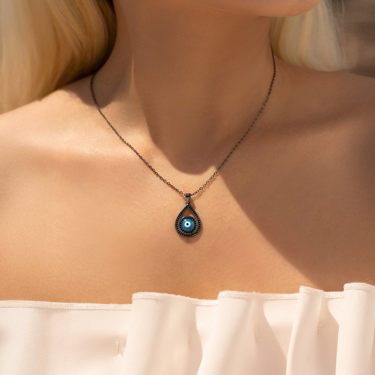 925 Sterling Silver Ghost Necklace