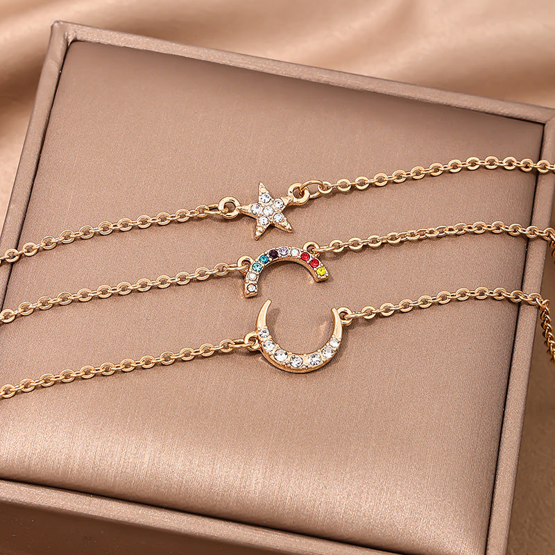 Starry Nights Metal Necklace - Vienna Verve Collection
