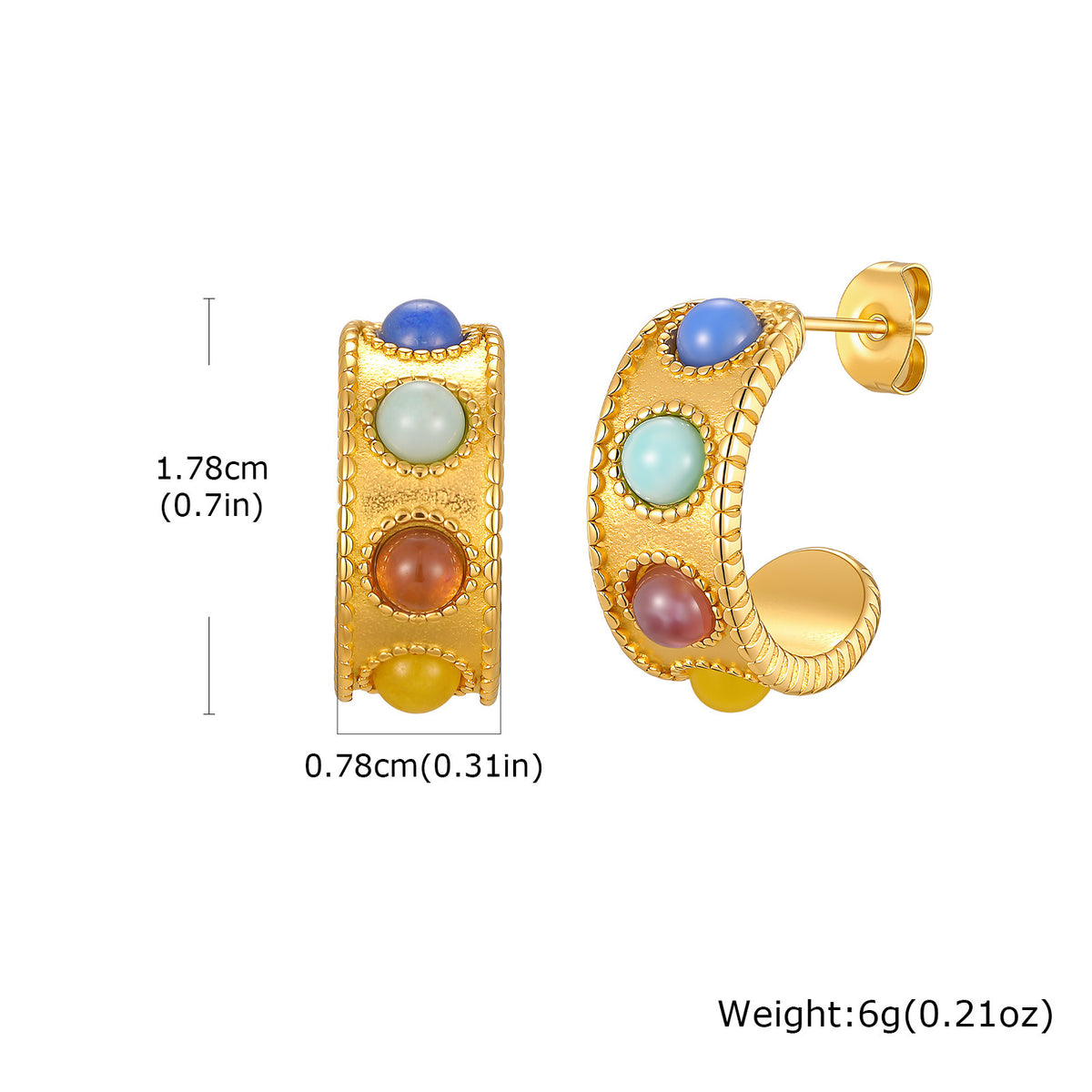 Stainless Steel Vintage Earrings