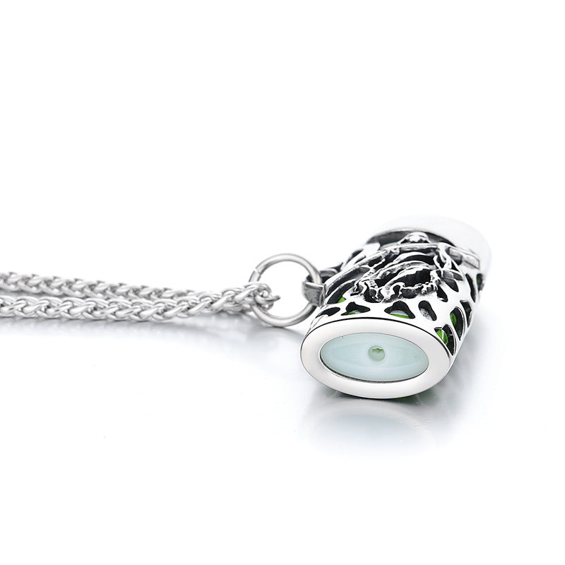 Steel Necklace – Minimalist Men's Everyday Accessory