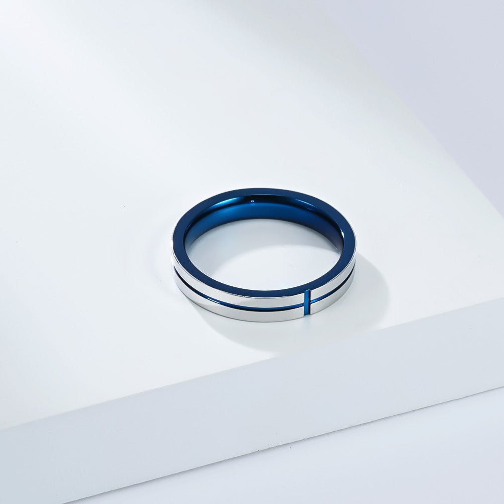 Planderful Titanium Steel Cross Ring Unisex Jewelry Premium Everyday Genie Collection