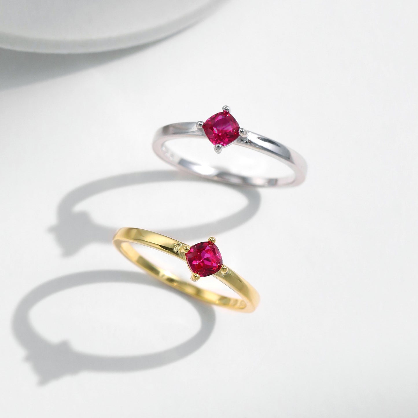 Planderful Gala Fireworks Ring – Elegant Sterling Silver with Zircon Accent