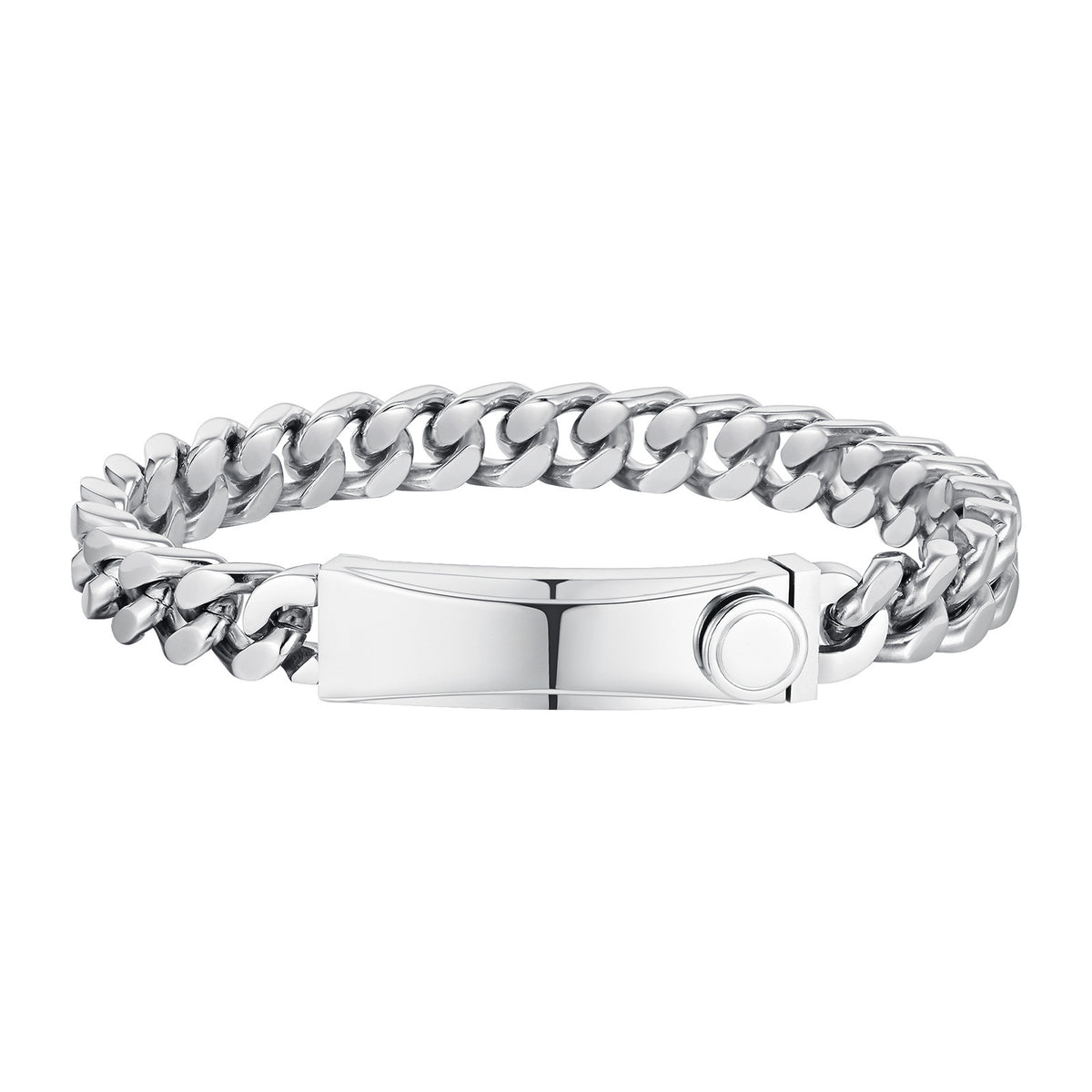 Cuban Chain Stainless Steel Bracelet for Men
