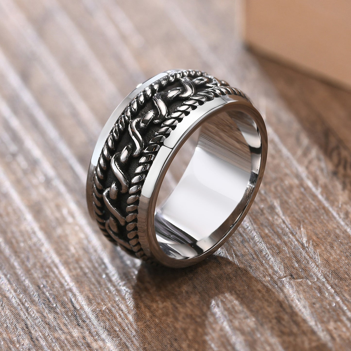 Stainless Steel Personalized Casting Ring for Men Wholesale
