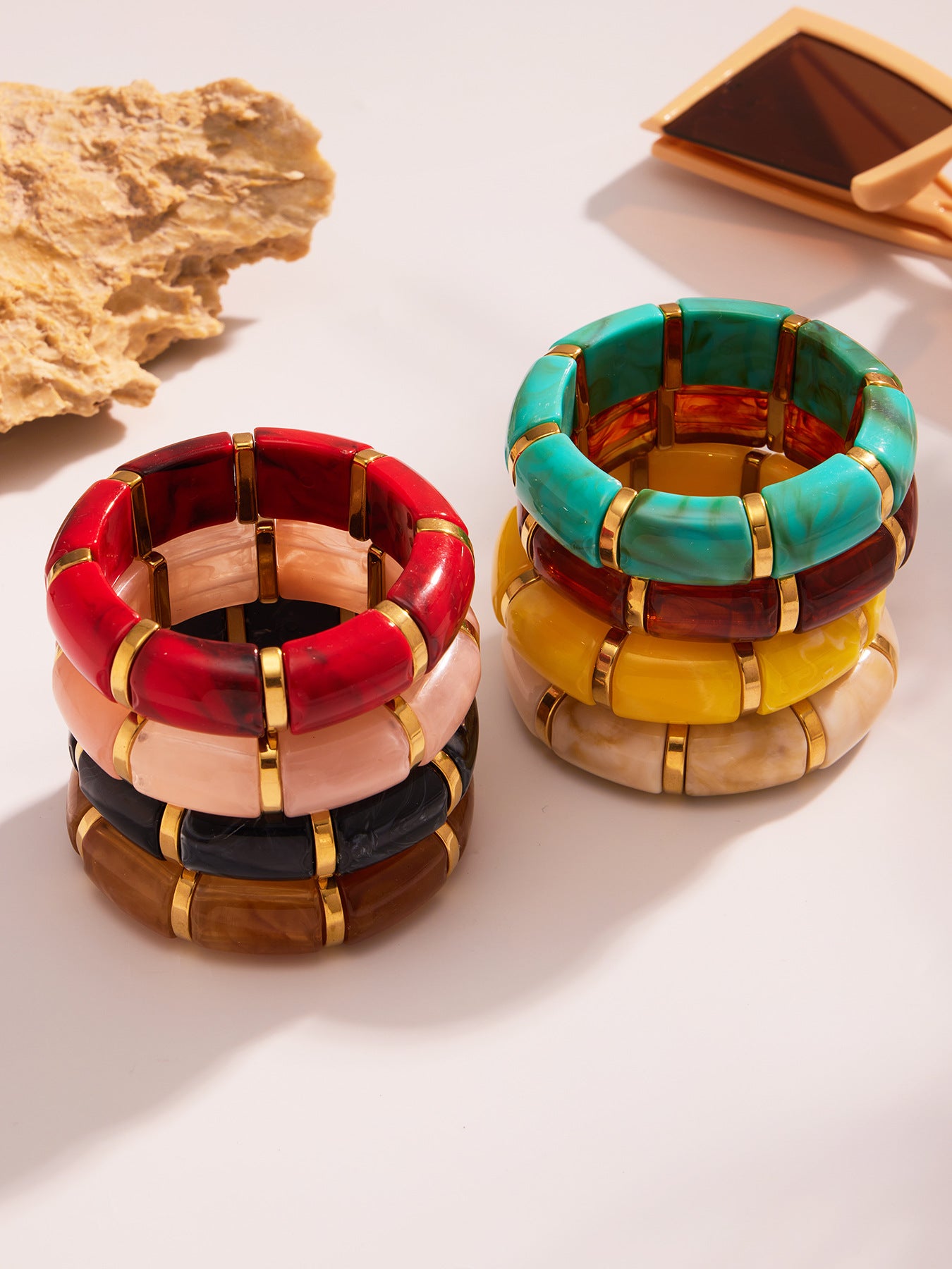 Planderful Everyday Genie Resin Elastic Bracelet For Fashion