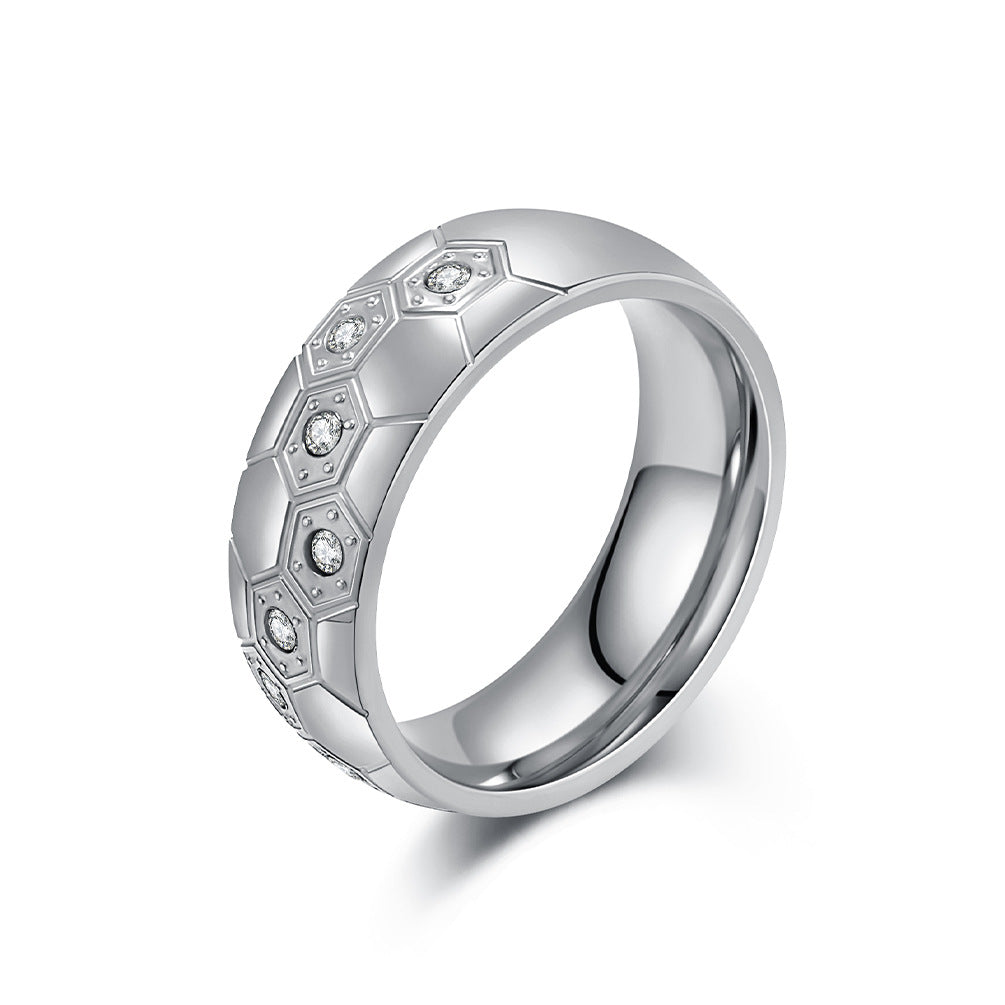 Planderful World Cup Ring Unisex Stainless Steel Gift For Men And Women Fans Worldwide