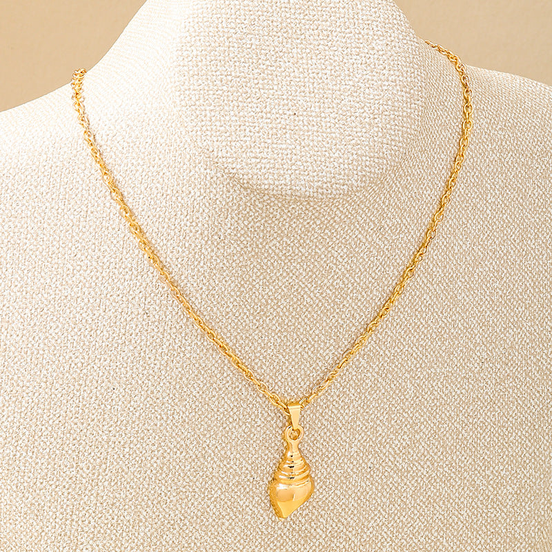 Planderful Vienna Verve Necklace – Elegant Marine-Inspired Design