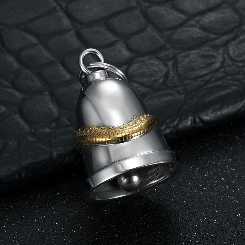 Vintage Dragon Stainless Steel Pendant Necklace