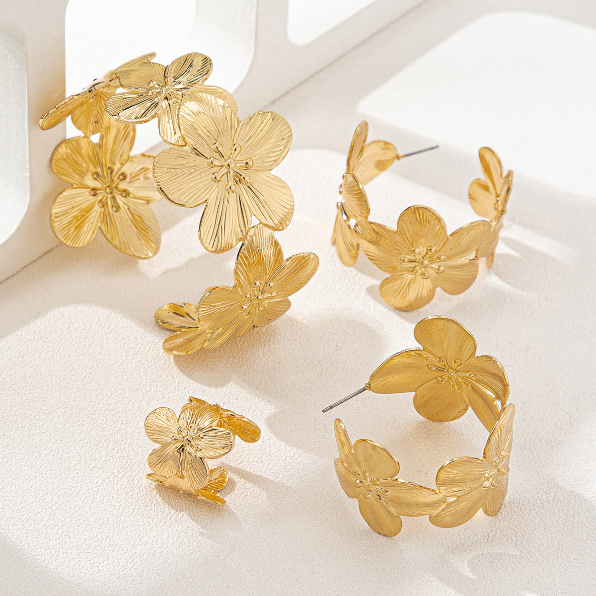 Planderful Flower Jewelry Set Stylish for Ladies Verve