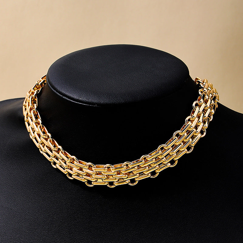 Bold Metal Vibe Necklace - Vienna Verve Collection