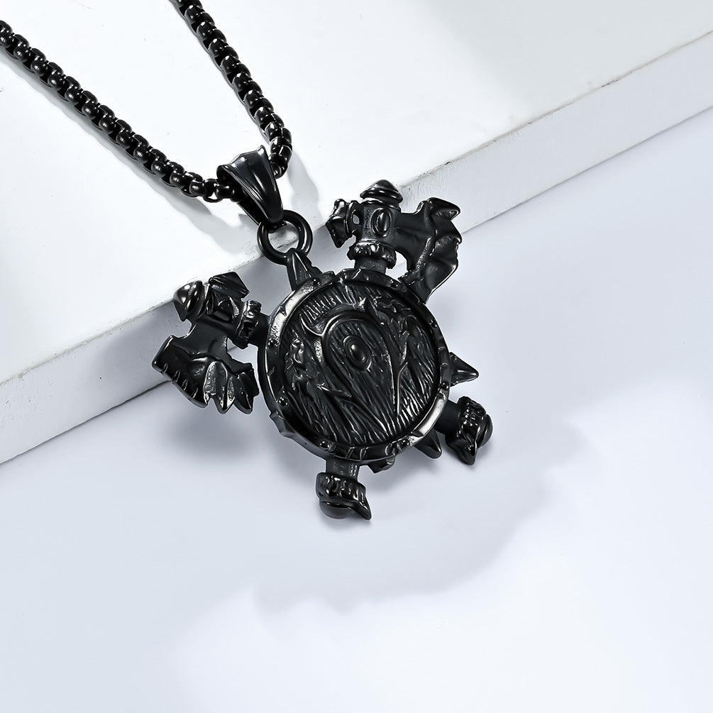Planderful Vikings Tomahawk Pendant Necklace For Nordic Vintage Punk Street Style Enthusiasts