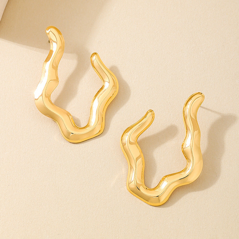 Planderful Vienna Verve Earrings – Unique Geometric Design