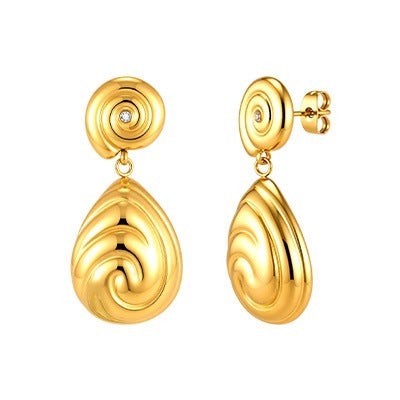 Modern Stainless Steel Earrings