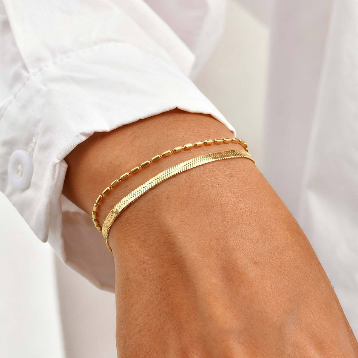 Snake Stainless Steel Bracelet